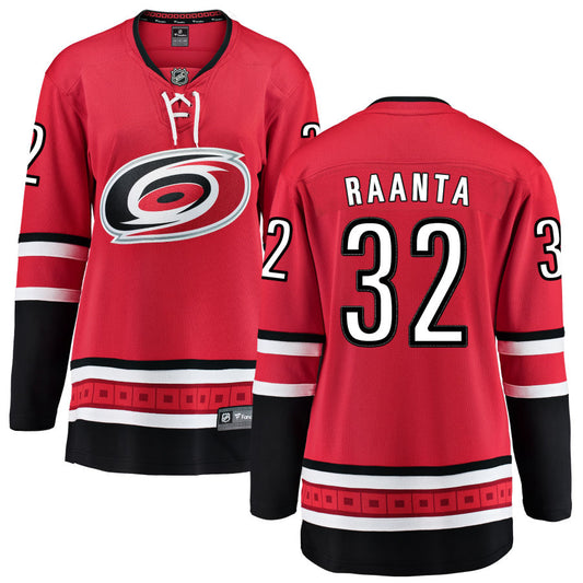 Antti Raanta Carolina Hurricanes Fanatics Branded Women's Home Breakaway Jersey - Red