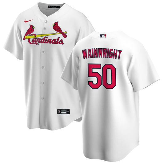 Adam Wainwright St. Louis Cardinals Nike Home Replica Jersey - White