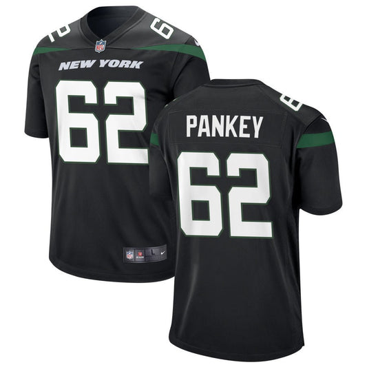 Adam Pankey New York Jets Nike Youth Game Jersey - Black