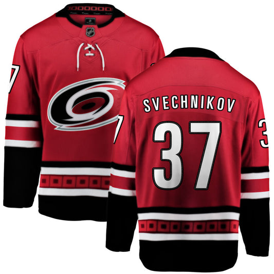 Andrei Svechnikov Carolina Hurricanes Fanatics Branded Home Breakaway Jersey - Red