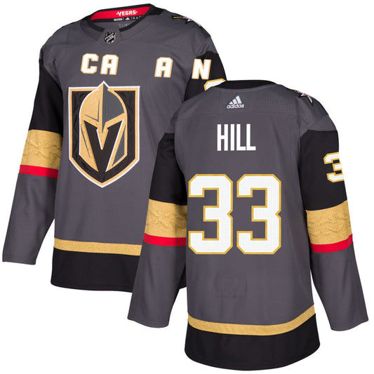 Adin Hill Vegas Golden Knights adidas Alternate Authentic Jersey - Gray