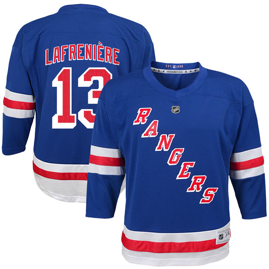 Alexis Lafreni??re New York Rangers Preschool Home Replica Player Jersey - Blue