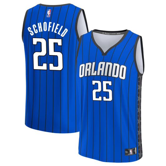 Admiral Schofield  Orlando Magic Fanatics Branded Fast Break Jersey - Blue - Statement Edition