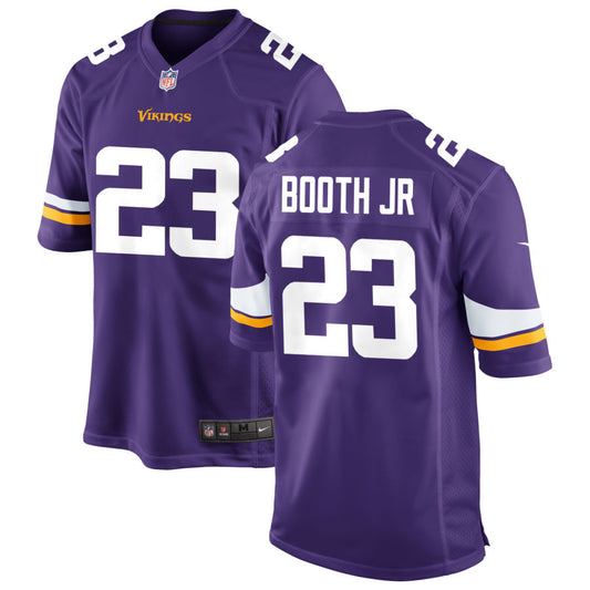 Andrew Booth Jr Minnesota Vikings Nike Vapor Untouchable Elite Jersey - Purple