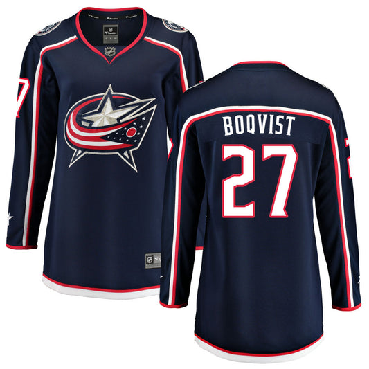 Adam Boqvist Columbus Blue Jackets Fanatics Branded Women's Home Breakaway Jersey - Navy