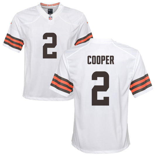 Amari Cooper Nike Cleveland Browns Youth Game Jersey - White