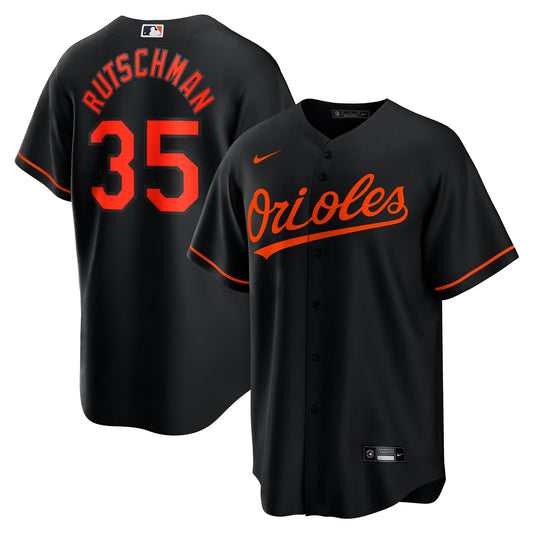 Adley Rutschman Baltimore Orioles Nike Alternate Replica Player Jersey - Black