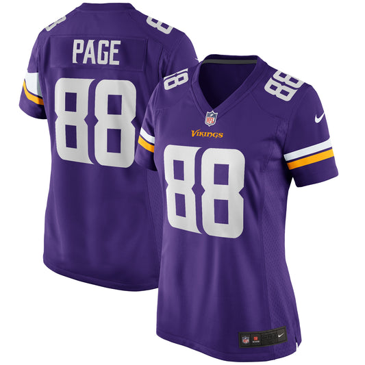 Alan Page Minnesota Vikings Nike Women's Game Retired Player Jersey - Purple