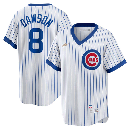 Andre Dawson Chicago Cubs Nike Home Cooperstown Collection Player Jersey - White