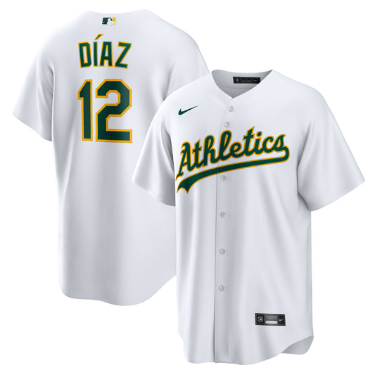 Aledmys D??az Oakland Athletics Nike Home  Replica Player Jersey - White